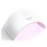 SUNUV UV LED Nail Lamp, Nail Dryer for Gel Polish UV Light for Nails with Sensor 2 Timers SUN9C Pink Gift for Women Girls