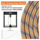 NTR 15FT Long Dog Leash, Check Cord with Swivel Lockable Hook and Comfortable Padded Handle for Dog Leash for Small Medium and Large Dogs Walking Training Hiking Camping Playing Orange Color