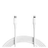 Amazon Basics USB-C to Lightning Cable (MFi Certified), Fast Charging, 10 ft, White