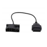 MOTOKU Replacement for Ford 7 pin OBD1 to OBD2 Adapter Code Reader Scanner Check Engine Repair Diagnostic Tool Cable Connector