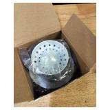 Mudder 3 Pcs Kitchen Sink Drain Strainer and Stopper Stainless Steel Garbage Disposal Plug with Handle Universal Anti-Clogging Kitchen Sink Filter Sieve Basket Strainer(Porcelain White)
