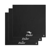 A 3PCS Creality Original Heat Bed Platform Sticker Sheet, Hot Bed Build Surface Tape 235x235mm for Creality Ender 3/Ender 3 Pro/Ender 3 V2/Ender 3 V2 Neo/Ender 3 Neo/Ender 3 S1/Ender 3 S1 Pro/5