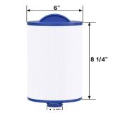 Wowreed Spa Filter Compatible with 6CH-940, PWW50P3 (1.5" SAE Coarse Thread), FC-0359, 03FIL1400, 817-0050, 2 Pack