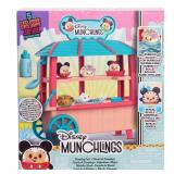 Just Play Disney Munchlings Dumpling Cart, 11-Piece Color Change Figure Playset, 1-inch Collectible Scented Figurines, Kids Toys for Ages 3 Up, Amazon Exclusive