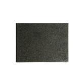Kota Japan Premium Non-Stick Natural Black Granite Stone Pastry Cutting Board Slab 12" X 16" with No-Slip Rubber Feet for Stability and to Protect your Countertops | Easy to Clean | Stays Cool