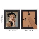 Edenseelake 8x10 Picture Frames Set of 2, Vintage Black Photo Frame 8 by 10 for Tabletop or Wall Decor