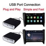 OAUW USB External Car Universal CD Player USB Connection Portable CD Player for Car Android Navigation/TV/MacBook pro/Laptops Desktops with Plug and Play