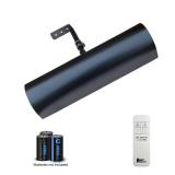 Royal Designs, Inc. Cordless Remote Control LED Picture Light, Dimmable with Timer Function, Black, 8.75 inch - Retail: $84.3