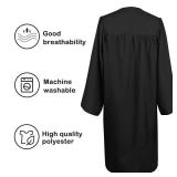Happy Secret Unisex Matte Graduation Gown Cap Tassel Set 2025 for High School and Bachelor
