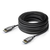 EVAIO Fiber Optic HDMI Cable 100 Feet, HDMI 2.0, 18Gbps, Supports 4K@ 60Hz, 4:4:4/4:2:2/4:2:0, HDR10, Dolby Vision, HDCP2.2, ARC,3D,Slim and Flexible