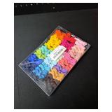 CÃLLOT Baby Hair Clips 50 Pieces 25 Colors in Pairs Baby Girls Fully Lined Baby Bows Hair Pins Tiny 2" Hair Bows Alligator Clips for Girls Infants Toddlers