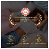 Bedsure Satin Pillowcases, Similar to Silk Pillowcase 2 Pack, Pillow Case for Sleeping Women with Envelope Closure, Gifts for Women Men, Dark Grey, Queen Size, 20x30 Inches