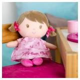 Baby Starters Plush Snuggle Buddy Baby Doll, Dorie, 11 inch