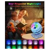 Rossetta Galaxy Projector, Star Projector Galaxy Light Projector for Bedroom, APP Control Projector Bluetooth Speaker and White Noise, Night Light for Kids Adults Home Theater, Ceiling, Room Decor