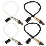 QIJIAUTO O2 Oxygen Sensor Upstream Downstream Compatible for Infiniti M56 2011 2012 2013 234-5095 234-4381 4PCS