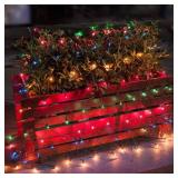 Lomotech Christmas Net Lights, 6ft x 4ft 150 Count Incandescent Mesh Lights, Connectable UL Certified Waterproof Bushes Lights for Christmas, Trees, Shurb, Garden Outdoor Decorations (Multicolor)
