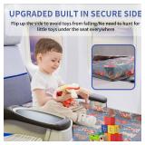 Toddler Airplane Travel Bed, Airplane Seat Extender Footrest for Kids, Portable Baby Travel Essentials for Flying, Kids Plane Bed Foot Leg Rest for Flights