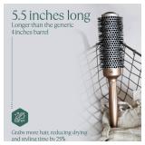 Professional Round Brush for Blow Drying 1.7 Inch â 25% Faster Dry Time - Ceramic Ionic Brush for Precise Styling & Volume â Hairbrush Adds Wave & Enhances Shine for Men & Women