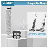 iFloor 3 HEPA Filter and Roller Brush Replacement for Tineco iFloor 3 and Floor One S3 Cordless Wet Dry Vacuum Cleaner, 3 Brush Rollers and 3 HEPA Filters
