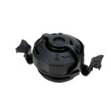 Quluxe Inflatable Valve Air Mattress Plug - Air Valve Secure Seal Cap for Inflatable Airbed Mattress- Black