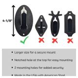 Kabash Outdoors - Easy European Mount Skull Hanger - Made in The USA with American Steel - Whitetail Deer Skull Hook mounting System - Euro Mount kit - Quick Install - Hog Bear Antelope Coyote