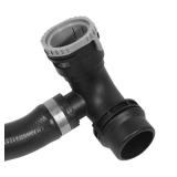 Radiator Hose Coolant Hose LR005564 Rubber Replacement for Land Rover LR2 2008 2009 2010 2011 2012 Coolant Reservoir Hose Heater Hose