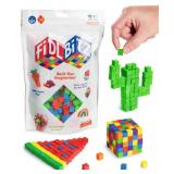 Play Visions FidlBitzÂ® - Revolutionary Cubes That Stick Together, But Not Sticky! (Bag of Bitz (Assorted Colors))