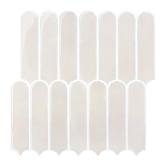 Commomy Thicker Peel and Stick Backsplash - 10 pcs of 12" x 12" - 3D Adhesive Peel and Stick Tiles Backsplash for Kitchen, Bathroom, Removable, Waterproof, Vinyl Wall Tile
