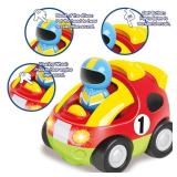 Liberty Imports My First Cartoon RC Remote Control Cars for Toddlers Ages 1-3, Radio Control Toy for Baby, Kids 18 Months+ (Race Car)