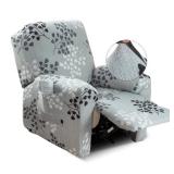 Iauddy Recliner Slipcover-Stretch Soft Slip Reclining Chair Slipcovers 4-Pieces Furniture Protector for Recliner with Pocket Fitted Sofa Couch Cover Lazy Boy Chair Cover