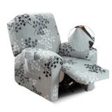 Iauddy Recliner Slipcover-Stretch Soft Slip Reclining Chair Slipcovers 4-Pieces Furniture Protector for Recliner with Pocket Fitted Sofa Couch Cover Lazy Boy Chair Cover