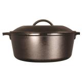 Lodge Cast Iron Serving Pot Dutch Oven with Dual Handles, Pre-Seasoned, 7-Quart