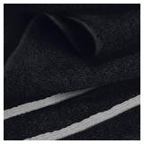MyOwn Ultra Soft 6 Pack Cotton Towel Set, Contains 2 Bath Towels 28x55 inch, 2 Hand Towels 16x24 inch & 2 Wash Coths 12x12 inch, Ideal Everyday use, Compact & Lightweight - Black, 71645