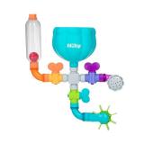 Nuby Wacky Waterworks Pipes Bath Toy - Baby Bathtub Toy with Interactive Features for Cognitive Development