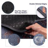 Sunheir Washable Pee Pads for Dogs - 2-Pack Thick Heavy Absorbency Reusable Pee Pads Prevent Leakage Non-Slip, Waterproof Pet Training Pads for Puppy Playpen, Crate, Whelping Box, Potty Training, Grey