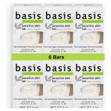 (Pack of 5) Basis Sensitive Skin Bar Soap for Body, Hands and Face, Unscented Soap Bar for Sensitive Skin with Chamomile and Aloe Vera, 4 Oz, Pack of 6