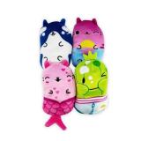 Cats vs Pickles - Swimmy - Key West Kitty, Finely, Willy, & Walter - 4-Pack - 4" Cute Cuddly Collectible Bean Plush Toy - are You Team Cat or Team Pickle? Collect Them All!