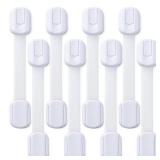 Cabinet Locks Baby Proofing -ï¼8 Packï¼ Child Proof Cabinet Locksï¼Fridgeï¼Oven ï¼Toilet Seatï¼ Kitchenï¼Cupboard Applianceï¼Child Proof Door Lock - Multi Purpose Adjus