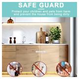 Cabinet Locks Baby Proofing -ï¼8 Packï¼ Child Proof Cabinet Locksï¼Fridgeï¼Oven ï¼Toilet Seatï¼ Kitchenï¼Cupboard Applianceï¼Child Proof Door Lock - Multi Purpose Adjus