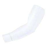 COOLOMG Arm Sleeve Youth Boys Adult Compression Sleeve for Basketball Baseball Football Golf (1 Sleeve) White XS