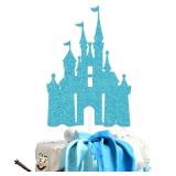 Frozen Castle Cake Topper, Castle Theme Birthday Party Decorations, Princess Castle Birthday Party Decor, Princess Baby Shower Birthday Party Decor Supplies