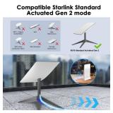 Dbilida Starlink Cable 100 FT, CMX CMR Rated 26AWG Starlink Replacement Cable 1200Mbps, Starlink Rectangular Satellite Replacement Gen 2 Cable, Starlink Extension Cable for Starlink Actuated Gen 2