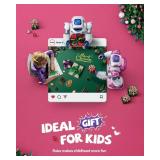 Ruko 1088 Smart Robot Toys for Kids, Large STEM Programmable Interactive RC Robot with Voice Control, App Control, Gifts for Boys & Girls Age 4 5 6 7 8 9, Pink - Retail: $126.54