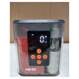 Hererod PW40 Jump Starter, Tire Inflator Portable Air Compressor, 4000A Peak 200PSI & 4X Faster, 32000mAh 12V Car Battery Jump Starter (9L Gas/8L Diesel), Portable Tire Inflator for Car(Red) - Retail: