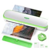 SINOPUREN Laminator Machine, 9inch Silent Thermal Laminator with Complete Set for Home Office School