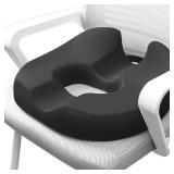 Donut Pillow Coccyx Seat Cushion for Prostate, Sciatica, Pelvic Floor, Pressure Sores, Pregnancy, Perineal Surgery, Postpartum Recovery Pain Pressure Relief Memory Foam Chair Pad
