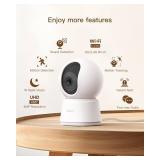 ARENTI 5G Security Camera Indoor, 4MP Pet Camera with Speaker for Dog/Cat, Baby Monitor with Phone App, Dual-Band WiFi, Auto Tracking, Super Night Vision, 2-Way Talk, Cloud & SD Card Storage
