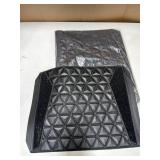 Car Pass Bling Diamond Heavy Duty Rubber Car Floor Mats 4pcs