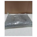 Chenille Bath Mat Gray 30 x 20in