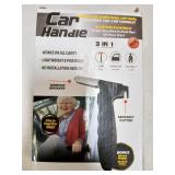 Portable Car Handle with Window and Seatbelt Cutter